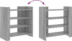 vidaXL Ντουλάπι Γκρι Sonoma 73,5x35x75 εκ. από Επεξεργασμένο Ξύλο