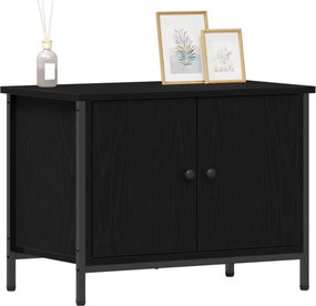 vidaXL Ντουλάπι TV Μαύρη Οξυά 60 x 35 x 45 εκ. Επεξεργασμένο ξύλο
