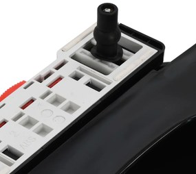 vidaXL Κάλυμμα Λεκάνης με Soft Close &amp; Quick Release Μαύρο