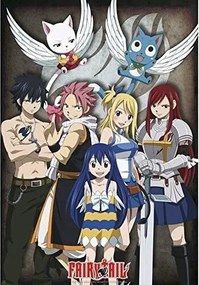 Αφίσα Fairy Tail - Group, (61 x 91.5 cm)