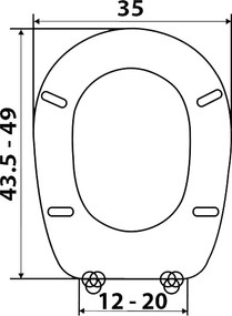 Elvit Linda Polyester 0094 - Κάλυμμα Λεκάνης