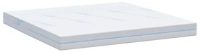 vidaXL Στρώμα Λευκό 180 x 200 cm Pěna
