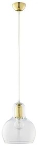 Κρεμαστό Φωτιστικό Οροφής Mango με γυαλί Φ18 TK Lighting-1002-Διάφανο 1002