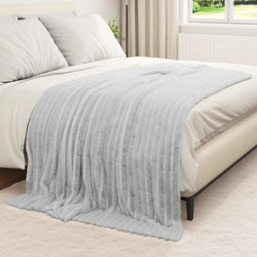vidaXL Ριχτάρια 6 pcs Γκρι 200 x 150 cm Μαλλί