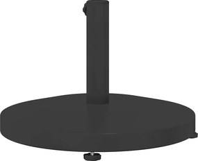vidaXL Βάση ομπρέλας Μαύρο 48 x 48 x 32 εκ.