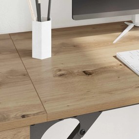 vidaXL Γραφείο Υπολογιστή Artisan Oak Επεξεργασμένο ξύλο