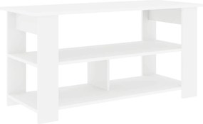 vidaXL Βάση τηλεόρασης Λευκό 100 x 40 x 50 cm