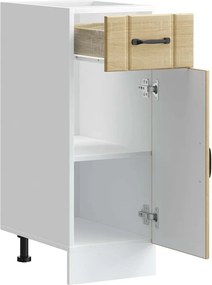 vidaXL ντουλάπι βάσης κουζίνας Lucca Δρυς sonoma κατασκευασμένο ξύλο
