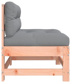 vidaXL Καναπέδες Μεσαίοι με Μαξιλάρια 2 τεμ. Μασίφ Ξύλο Ψευδοτσούγκας