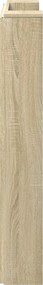 vidaXL Κεφαλάρι Δρύς Sonoma 100 x 16,5 x 103,5 cm Επεξεργασμένο ξύλο