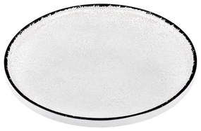 Πιάτο 22cm Ρηχό Vertical Moon Shade Λευκό - Oriana Ferelli®