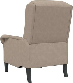 vidaXL Πολυθρόνα Taupe 76 x 94 x 102 εκ. Μικροΐνες