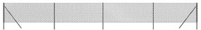 vidaXL Συρματόπλεγμα Περίφραξης Ανθρακί 0,8 x 10 μ.