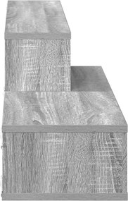 vidaXL ΡάφιΤηλεόρασηςΤοίχου 120x25x28,5εκ Επεξεργασμένο ξύλο