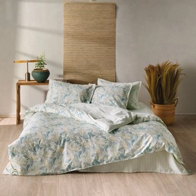 Παπλωματοθήκη Υπέρδιπλη (Σετ 220x240) 2 Όψεων Kentia Stylish Saige 10 Green