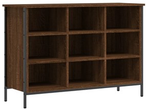vidaXL Παπουτσοθήκη Καφέ Δρυς 100 x 35 x 70 εκ. από Επεξεργασμένο Ξύλο