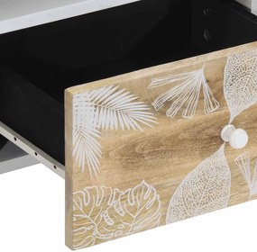 ντουλάπι τηλεόρασης vidaXL 100x33,5x46 cm μασίφ ξύλο Mango