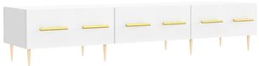vidaXL Έπιπλο Τηλεόρασης Λευκό 150x36x30 εκ. από Επεξεργασμένο Ξύλο