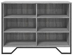 Μπουφές Γκρι Sonoma 101x35,5x74,5 εκ. από Επεξεργασμένο Ξύλο - Γκρι