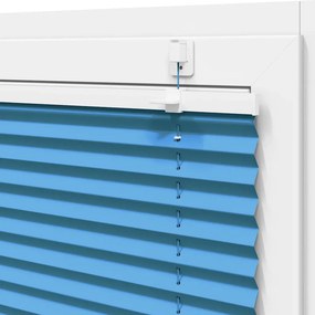 VidaXL Πλισέ Στόρι Μπλε 105x100 εκ. Πλάτος Υφάσματος 104,4 εκ. Πολυεστέρας
