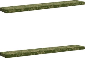 vidaXL Μαξιλάρια Πάγκου 2 Τεμαχίων VUGHT 2 pcs 100% Πολυεστέρας