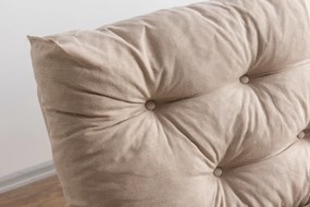 3-Seat Sofa-Bed Saki - Cream Cream