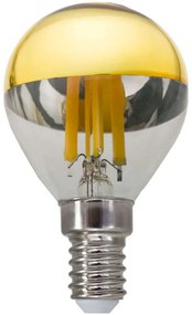 Λαμπτήρας Led BOVA5WWDIMG Dim E14 620lm 5W 2700K Clear-Gold Aca 5W