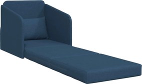vidaXL Κρεβάτι καναπές Μπλε 65 x 80 x 83 εκ. ύφασμα
