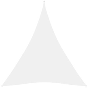 Πανί Σκίασης Τρίγωνο Λευκό 4 x 5 x 5 μ. από Ύφασμα Oxford - Λευκό
