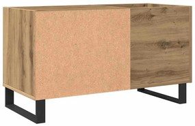 vidaXL Δισκοθήκη Δρυς τεχνίτης 84,5x38x48 εκ. από Επεξεργασμένο Ξύλο