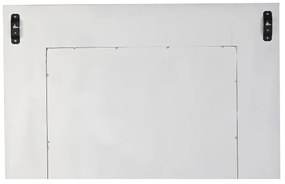 Τοίχο καθρέφτη DKD Home Decor Λευκό Σύγχρονη Ρόμπος 154 x 4 x 94 cm