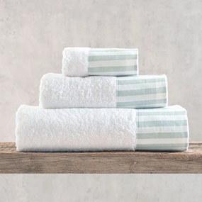 Πετσέτες Eloise Σε Κουτί (Σετ 3τμχ) Green Ρυθμός Towels Set 70x140cm 100% Πενιέ Βαμβάκι