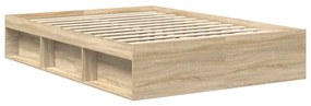 vidaXL Πλαίσιο Κρεβατιού Sonoma Δρυς 120x200 εκ.