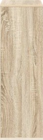 vidaXL Πλαϊνό γραφείο με συρτάρι Δρύς Sonoma 35 x 32 x 99,5 εκ