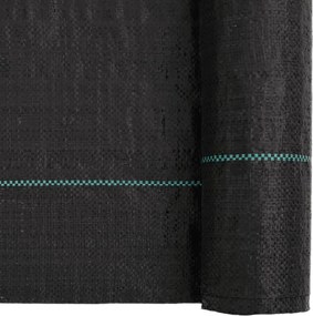 vidaXL Μεμβράνη Εδαφοκάλυψης Μαύρη 1x150 μ. από Πολυπροπυλένιο