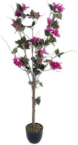 Τεχνητό Φυτό Bougauvillea 20674 Φ58x120cm Multi-Fuchsia GloboStar Polyethylene,Fabric