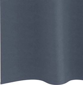 vidaXL Κουρτίνες Μαύρης Ύφανσης με Δαχτυλίδια 2 pcs Ανθρακί