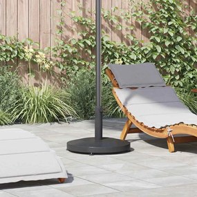 vidaXL Εξωτερική βάση ομπρέλας Σκούρο γκρι 48 x 48 x 32 εκ.