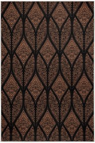 Χαλί Delta 530HFT1453 Black-Brown Conceptum Hypnose 160X230cm
