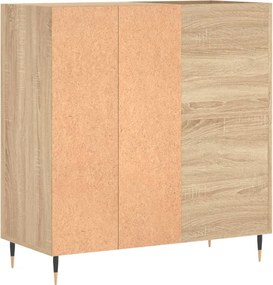 vidaXL Δισκοθήκη Sonoma Δρυς 84,5 x 38 x 89 εκ. από Επεξεργασμένο Ξύλο