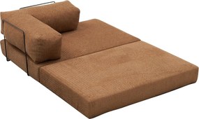 Διθέσιος Καναπές Καφέ COMFORT 95x140x75
