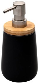 Δοχείο Κρεμοσάπουνου 360ml Estia Bamboo Black 02-4590