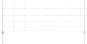 vidaXL Τεντώτο με στήριγμα Ασημί