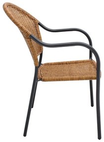 Καρέκλα FL234 Fylliana Γκρί 65x54x87 εκ. 65x54x87 εκ.