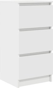 vidaXL Ντουλάπι Λευκό 85x34x76 εκ. από Επεξεργασμένο Ξύλο