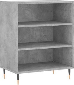 vidaXL Ντουλάπι Γκρι Σκυροδέματος 57x35x70 εκ. Επεξεργασμένο Ξύλο