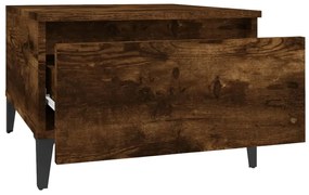 vidaXL Βοηθητικό Τραπέζι Καπνιστή Δρυς 50x46x35 εκ. Επεξεργασμένο Ξύλο