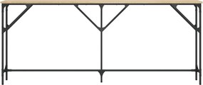 vidaXL Τραπέζι Κονσόλα Sonoma Δρυς 180x23x75 εκ. Επεξεργασμένο Ξύλο