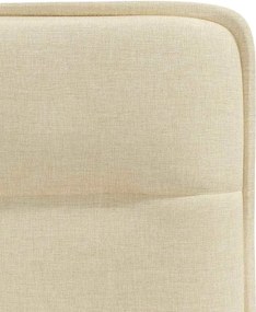 vidaXL Καρέκλες Τραπεζαρίας 2 τεμ. Κρεμ Υφασμάτινες