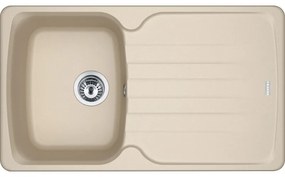 Franke Antea AZG 611-86 Beige Γρανιτένιος Νεροχύτης 45cm
